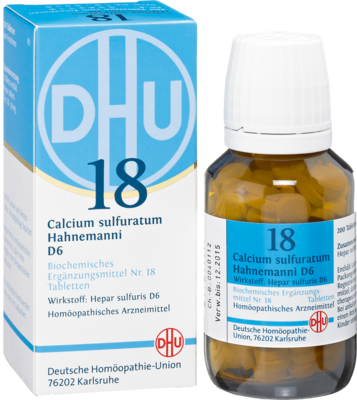 BIOCHEMIE DHU 18 Calcium sulfuratum D 6 Tabletten