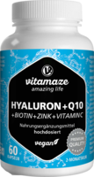 HYALURONSÄURE 200 mg hochdos.+Coenzym Q10 vegan